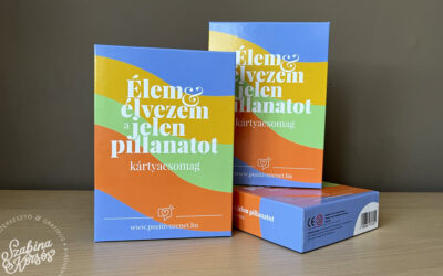 Így készült: az “Élem és élvezem a jelen pillanatot” kártyacsomag